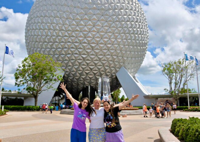 Every EPCOT ride in one day on our first Walt Disney World visit!